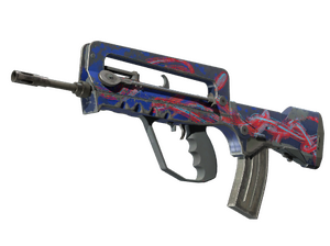 FAMAS | Остаточное изображение (Поношенное)