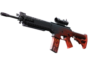 SG 553 | Темнокрыл (Немного поношенное)