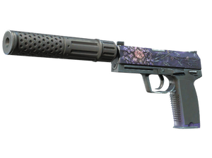 USP-S | Чёрный лотос (Немного поношенное)